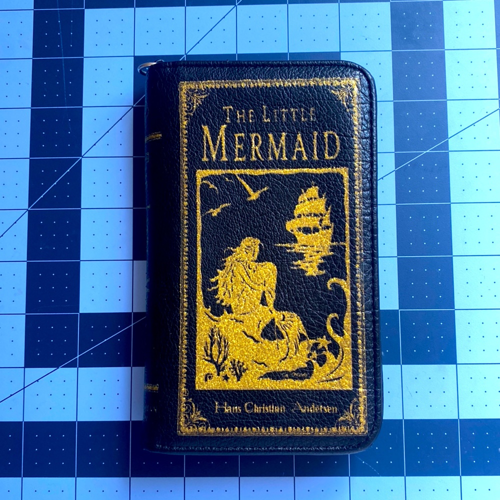 Disney Little Mermaid Wallet Wristlet Ashley M Artist Series